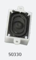 50330 Lautsprecher 16mm x 25mm, rechteckig, 4Ohm, 1~2W, mit Schallkapsel