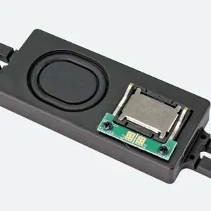 ESU 50346 Luidpspreker 24mm x 55mm x 8.6mm, rechthoekig, 8 Ohm, Bassreflex