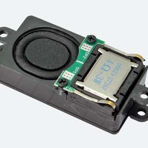 50348 Lautsprecher 18mm x 35mm x 11mm, rechteckig, 4 Ohm, Bassreflex