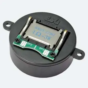 ESU 50349 Luidspreker D=28mm x 11mm, rond, 4 Ohm, basreflex