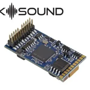 58412 LokSound 5 «Leerdecoder zum Programmieren», 11x15mm LS, PluX22, Spurweite: 0, H0