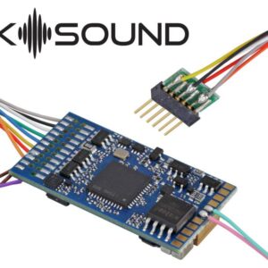 58416 LokSound 5 «Leerdecoder zum Programmieren», 11x15mm LS, mit 6-pin NEM651, Spurweite: 0, H0