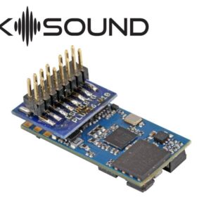 58814 LokSound 5 micro «Leerdecoder zum Programmieren», 11x15mm LS, PluX16, Spurweite: N,TT, H0