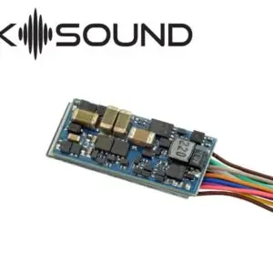 58923 LokSound 5 Nano DCC «Leerdecoder zum Programmieren», 11x15mm LS, Einzellitzen, Spurweite: N, TT