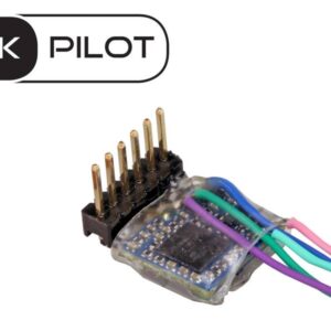 59857 LokPilot 5 micro DCC, 6-pin Direkt gewinkelt, Spurweite N, TT