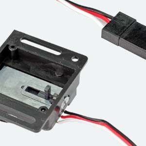 51806 Linearservo, mit Microcontroller, 30cm Kabelbaum, Befestigungsmaterial